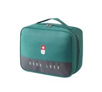 KIXZSAZ Kit d'urgence porte-sac extérieur vide organisateur de stockage à glissière Camping escalade paquet étui pochette voiture école, Vert