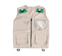 KIXZSAZ Kits d'explorateur pour Enfants : équipement d'aventure en Plein air Comprenant Un Gilet et Un Chapeau Polyvalents pour stimuler l'apprentissage par Le Jeu.