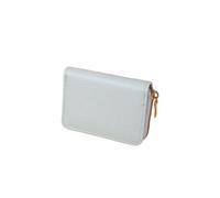 KIXZSAZ Lady Fashion Wallet avec Fermeture à glissière Multi-Slots Portefeuilles de Grande capacité Changer de Cuir Cash Purse Gifts Credit Bus Card Holder, Bleu Ciel