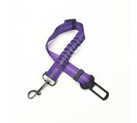 KIXZSAZ Laisse pour Chien Ceinture de sécurité Harnais de sécurité Crochet de Fabrication Boucle Longue durée Commodité Résilience réglable prolongée, Violet