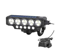 KIXZSAZ Lampe de vélo Pratique avec Batterie Rechargeable de 4000 mAh et