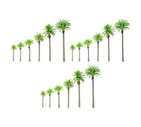 KIXZSAZ Le paysage de paysage d'arbres modèles de palmiers mixtes sert d'accessoires de construction créant des mondes miniatures vibrants modèle d'arbre miniature artificiel