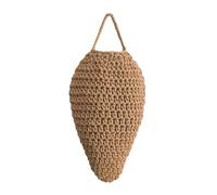 KIXZSAZ leurre de frelons, nid de frelons artificiel suspendu, installation facile du nid, idéal pour les jardins et les balcons, Marron clair