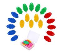 KIXZSAZ Lot de 12 Guides d'enfilage d'aiguille Couture Couture Insertion Outil d'enfilage Manuel Portable Fil de Poche avec Crochet