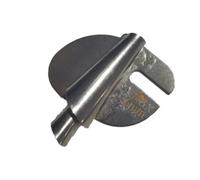 KIXZSAZ Machine à Coudre Facile à ourler Les Pieds, Ourlets soignés Chaque, Fer Coudre, Pied-de-biche, Pied d'ourlet roulé, 6MM