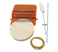 KIXZSAZ Machine à repriser pour tricot, outil ménager conçu pour tricoter sans effort, aidant les débutants à maîtriser les techniques de tricot. Kit, 12 broches