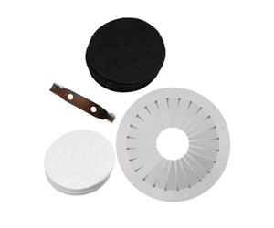 KIXZSAZ Machine à Rosettes - Outil de Couture et de Loisirs créatifs Facile à Utiliser pour débutants et Amateurs. Kit de Broche Rosette DIY, Outil pour créer des Fleurs en, 9 cm