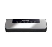 KIXZSAZ Machine d'emballage alimentaire entièrement automatique, avec chambre à vide à courants de Foucault, Machine de scellage en plastique Compression sèche et humide ABS, sceller + sac