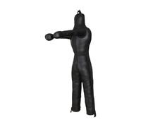 KIXZSAZ Mannequin de Boxe avec Sac de Frappe, Outil d'entraînement idéal. Mannequin Non rempli, sans Danger pour Les Enfants et Les Adultes. d'entraînement, Noir, 160 cm