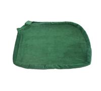 KIXZSAZ Manteau de séchage en éponge pour Chien, avec raccord, élégant, Facile à Nettoyer, Durable, en Polyester, Luxueux, Sac à Serviettes pour Chien, Vert noirâtre, S