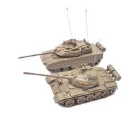 KIXZSAZ Maquettes de Chars légers à l'échelle 1/72, idéales pour Offrir et Offrir, même pour aux débutants. Fabriquées avec des matériaux Robustes, Ces maquettes de Chars Miniatures sont