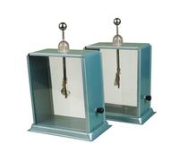 KIXZSAZ Matériel expérimental électrostatique Professionnel : électroscope à Feuille fiable pour l’enseignement Scolaire.