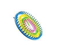 KIXZSAZ Métier à tricoter circulaire en plastique pour bonnets, kit d'outils de loisirs créatifs léger et facile à prendre en main, idéal pour les débutants. Instructions anglais incluses. Outil de