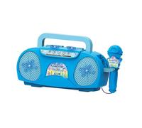 KIXZSAZ Microphone Portable pour Enfants, Instrument de Musique Mignon avec lumière, Cadeau éducatif pour garçons et Filles. Jouet Musical avec lumière.