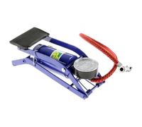 KIXZSAZ Mini gonfleur de Ballons de Moto Haute Pression, Portable et Durable, sans Fil, antidérapant, pour pneus de vélo de Route et VTT, manomètre de Pression au Pied.