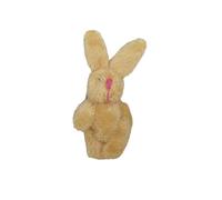 KIXZSAZ Mini Joint Lapins Résistant À l'usure en Peluche Lapin Exquis Bouquet Jouet Pendentif pour Porte-clés en Peluche Poupée Cadeaux d'anniversaire De Mariage, Brun Clair, 6cm