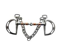 KIXZSAZ Mors polyvalent en acier inoxydable léger, accessoires équestres, équipement d'équitation d'extérieur, mors en acier inoxydable, accessoires équestres