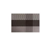 KIXZSAZ Motif PVC Table Mat Napperons Résistant pour Aux Taches Plat Dessous De Verre Rectangle Isolation Étanche Tables À Manger Décors Tapis, Gris