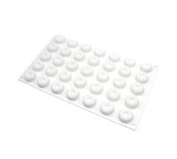 KIXZSAZ Moule à biscuits à 35 cavités bricolage Fondant au chocolat Dessert bricolage artisanat moule en Silicone maison boulangerie outil de cuisson ustensiles de cuisson, Bouton