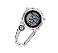 KIXZSAZ Mousqueton numérique Montre Pince Montre Sport Escalade Accessoires décapsuleur Portable Boussole LCD réveil pour