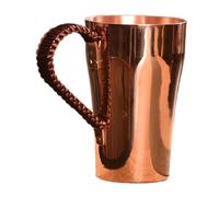 KIXZSAZ Mug en cuivre « Mule Mug », accessoire à café tendance et élégant, tasse doseuse en cuivre épaisse fabriquée à la main, idéale pour un usage, Modèle A