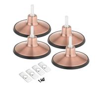 KIXZSAZ Niveleurs de Pieds de Billard, rehausseurs réglables en Hauteur, pièces de Rechange, Installation et Mise à Niveau, Or Rose, Diamètre de la vis : 12 mm