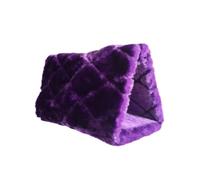 KIXZSAZ Oiseaux en sécurité et Heureux avec Une Cage à Oiseaux en Tissu Doux. Cage Coton Garantie de Belle Apparence pour et perruches, Violet, S (17x16x12cm)