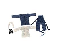 KIXZSAZ Options de tenues pour figurines à l'échelle 1/6 : Libérez votre créativité en matière de mode pour vos poupées ! Manteau et pantalon à l'échelle 1/6 pour figurines articulées. Convient