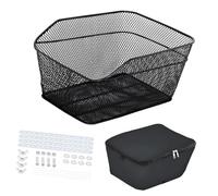 KIXZSAZ panier de transport pour animaux de compagnie, cage pour chien, structure détachable facilitant le transport à la main. Ce panier pour vélo est indéformable et offre