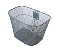 KIXZSAZ Panier de vélo facile à installer, porte-bagages amovible, panier pour chien, espace de rangement, organisateur de vélo en fil métallique