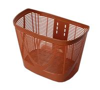 KIXZSAZ Panier de vélo pratique, robuste et facile à installer sur le guidon. Résistant à la pluie et conçu pour une utilisation durable. Grande capacité, Brun