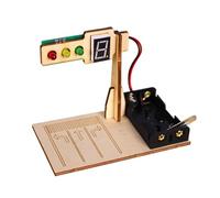 KIXZSAZ Panneaux de signalisation routière - Jouet éducatif - Cadeau Amusant et interactif - Simulation de Feux de Circulation - Éducation à la sécurité
