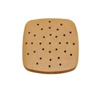 KIXZSAZ Paquet de 100 revêtements de cuisson en papier pour friteuse à air Four Tapis barbecue Papiers à l'huile Tampons antiadhésifs Ménage Cuisine Restaurant, Tapez 7