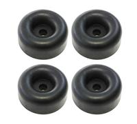 KIXZSAZ Pare-Chocs de Rechange Bull Noirs pour Porte de Rampe de remorque Ronde de 5 Pouces, durables, faciles à Installer, Haute Performance, Accessoires de Chargement,