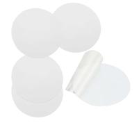 KIXZSAZ Patch de réparation pour auvent de Camping extérieur en TPU adhésif Polyvalent, Rond, pour Matelas pneumatiques et bouées. Patch Gonflable Transparent, imperméable, 5 pièces, 7 cm