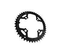 KIXZSAZ Pédalier VTT 44 Dents léger, Anti-déraillement, Compatible avec vélos 7/8/9 Vitesses, Route et vélos pliants. Plateaux, entraxe 104 mm.