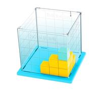 KIXZSAZ Petits Cubes : Un Outil pédagogique mathématique Qui enrichit l'apprentissage en intégrant des éléments visuels et tactiles pour Les Enfants.