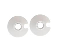 KIXZSAZ Pièces de Rechange pour bâtons de randonnée et Camping conçues pour Une compatibilité optimale même dans des Conditions Difficiles. Fabriquées en ABS, Blanc, 5.5 x 1. cm