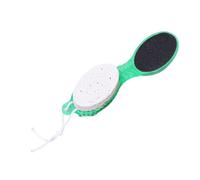 KIXZSAZ Pieds professionnels Double face soins des pieds dissolvant de peau brosse talons grattoirs outils de meulage pédicure beauté épurateur, Couleur aléatoire