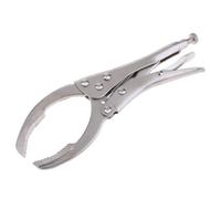 KIXZSAZ Pince Multi-usages à Verrouillage, capacité 40-100 mm, Outil idéal pour Les mécaniciens, extracteur de Filtre à Huile, mâchoires forgées.