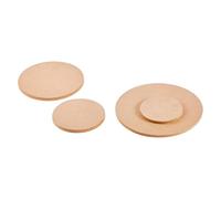 KIXZSAZ Planches fiables en 4 Tailles, résistantes à la Compression, pour Modeler l'argile. Lot de 4 Plateaux pour Tour de potier, adaptés pour aux plaques de poterie Tendre.