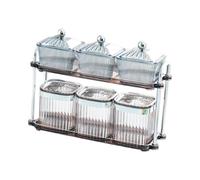 KIXZSAZ Plateau à fruits secs élégant et compartimenté, rangement stylé pour fruits, noix et autres en-cas, récipient à élégant et spacieux avec couvercle et plateau plusieurs