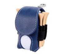 KIXZSAZ Pochette de Golf élégante avec Clip de Ceinture pour Le Rangement des balles Golf, Sac Portable en PU pour l'extérieur, Sac à Clous Suspendu à la Taille, tapez+1