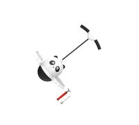 KIXZSAZ Pogo Jump Ball, Planche de Saut extérieure résistante pour Enfants, idéale pour s'amuser, se dépenser et développer Son équilibre. Parfaite pour Les Jeux et Les, Blanc, 38x80cm