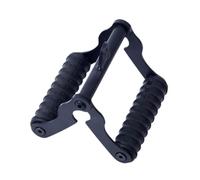 KIXZSAZ Poignée de traction pour barre d'haltères, accessoire pour salle de sport à domicile : entraînement de force efficace et exercices pour les -bras. Poignée en V pour, Noir, 14 x 13 x 3.5 cm