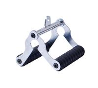 KIXZSAZ Poignée de traction pour barre d'haltères, accessoire pour salle de sport à domicile : entraînement de force efficace et exercices pour les -bras. Poignée en V pour, Argent, 14 x 13 x 3.5 cm