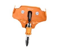 KIXZSAZ Poulie de traction pour câble, idéale pour l'escalade, la spéléologie et la randonnée. Robuste et portable, Pour elle se referme automatiquement lorsqu'on relâche. Accessoire