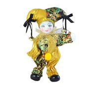 KIXZSAZ Poupée articulée, Debout, Peinte à la Main, vêtue d'une Luxueuse Tenue de Cour européenne, d'une Apparence exquise, idéale pour la décoration intérieure. Poupée en Porcelaine de Collection.