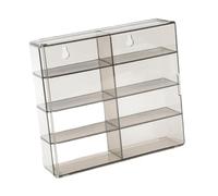 KIXZSAZ Présentoir à 8 Compartiments pour Petites Figurines de Collection Populaires, idéal pour Voitures Miniatures et Figurines d'anime. Ornement de Bijoux Collection Populaires.