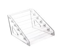 KIXZSAZ Présentoir de qualité supérieure à Plusieurs Niveaux en Acrylique pour poupées, Figurines et Objets de Collection. Ce présentoir Bureau Offre Un Espace, 7 Niveaux